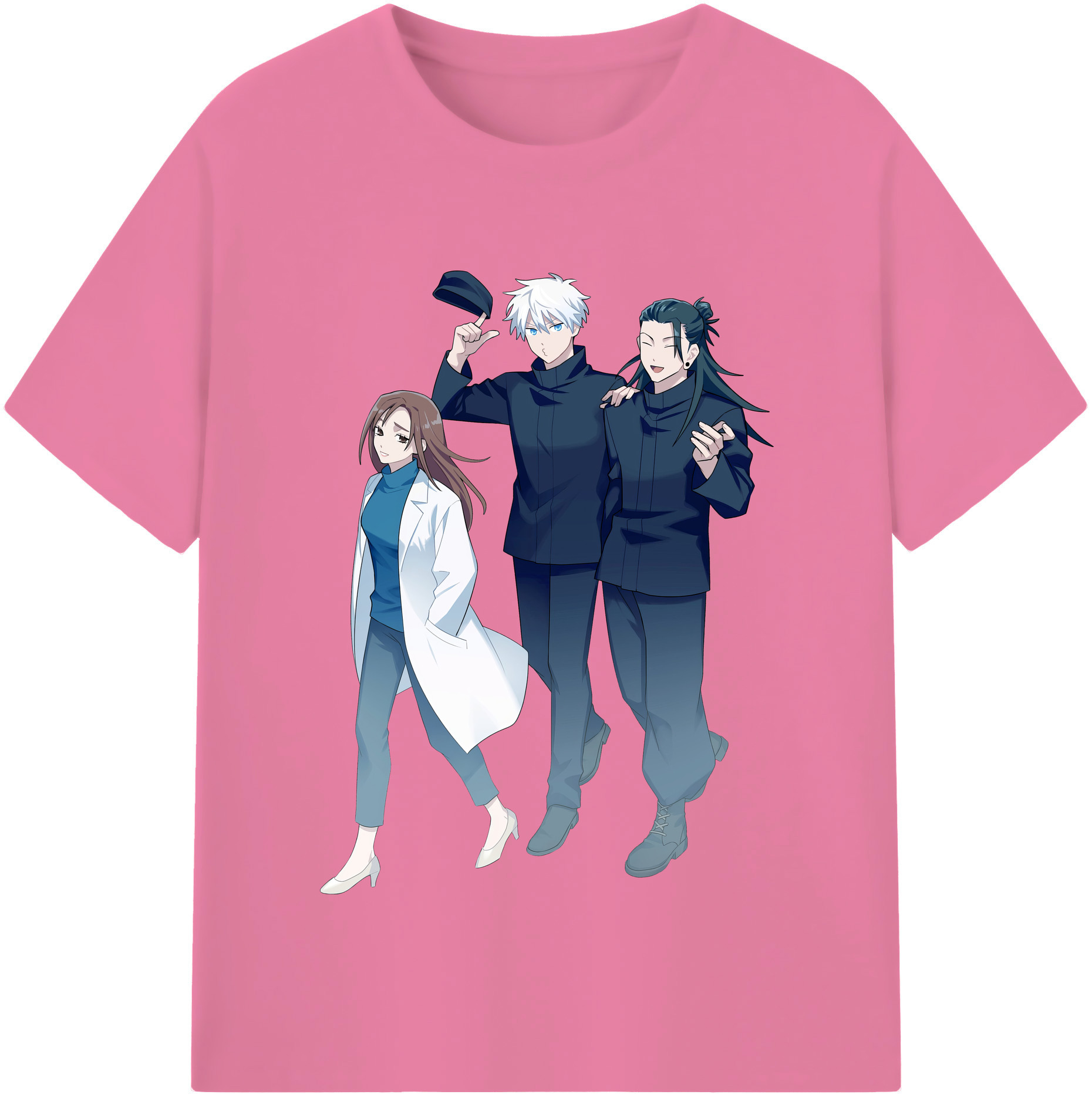 （画像用） 呪術廻戦 Jujutsu Kaisen 綿100％半袖Tシャツ（フロントプリント）